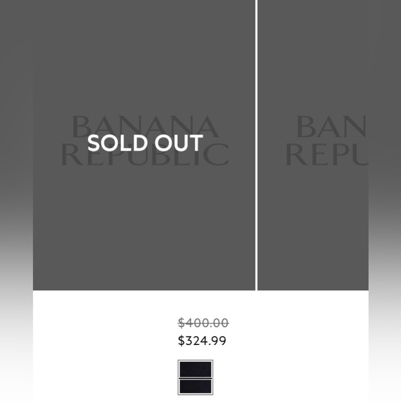 BANANA REPUBLIC ITALIAN MELTON PEACOAT - Picture 7 of 9